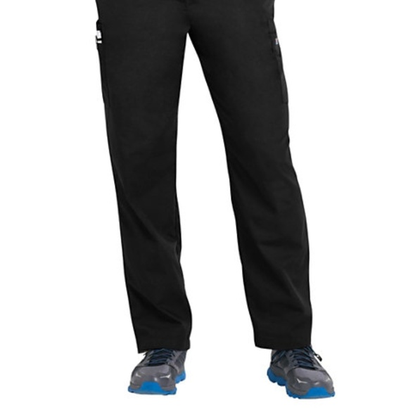 NWT Men's Cherokee Cargo Scrub Pant Black - Picture 2 of 4